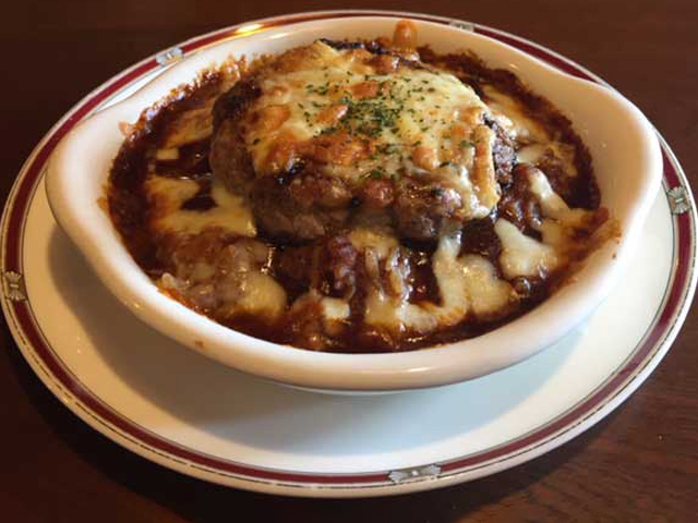 ハンバーグ ドリア